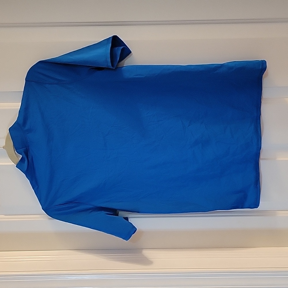 Lands End royal blue palm and surf rash guard large - Picture 5 of 5